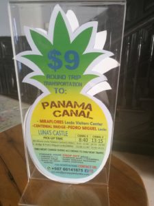 Panama discounted tour flyer